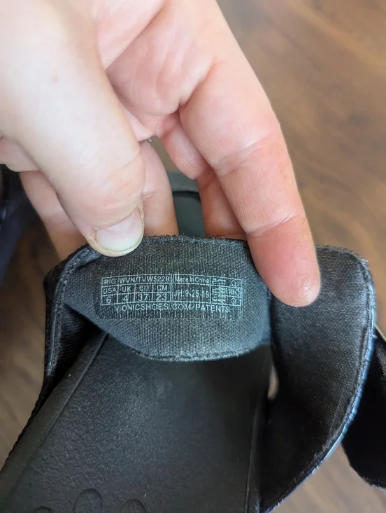 Vionic Rio Sandals Black Slip On Size 6 - Picture 8 of 8